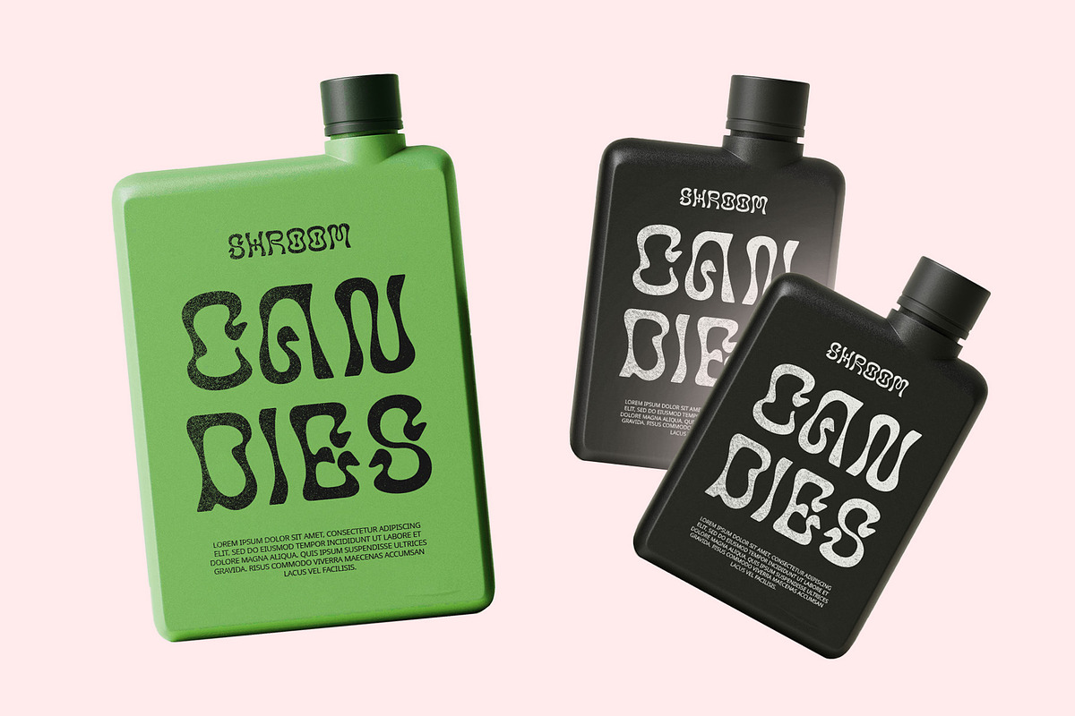 CS Polisade – Psychedelic Font, a Sans Serif Font by Craft Supply Co. (Photo 5 of 8)