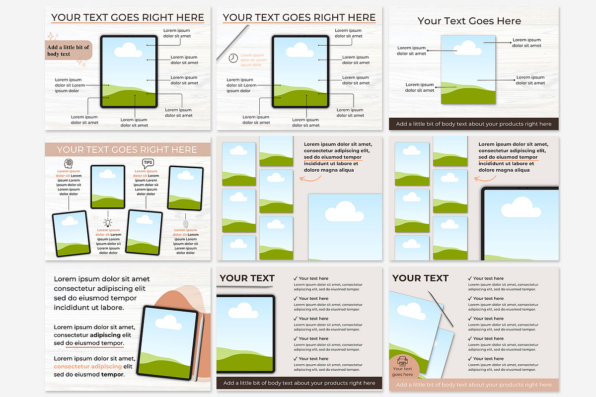 Planner Mockups Listing Templates, a Books & Magazine Mockup by NoemieDesigns (Photo 3 of 5)
