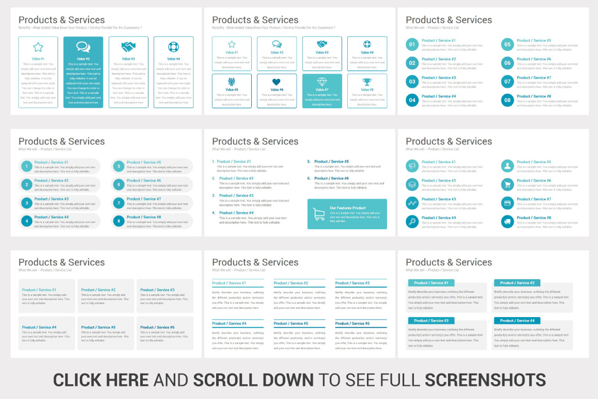 Business Plan PowerPoint Template, a Presentation Template by SlideSalad (Photo 7 of 50)