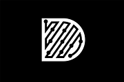 Modern Letter D Digital Logo Templat, a Branding & Logo Template by Advateik ™ (Thumbnail 3 of 4)