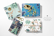 Bordeaux Garden Vintage Floral Print, a Pattern Graphic by Pink Linen (Thumbnail 13 of 13)