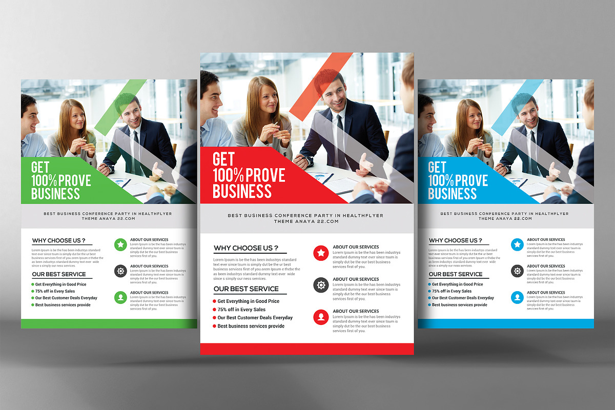 Accounting Firm Flyer Template, a Flyer Template by graphicforest (Photo 1 of 3)