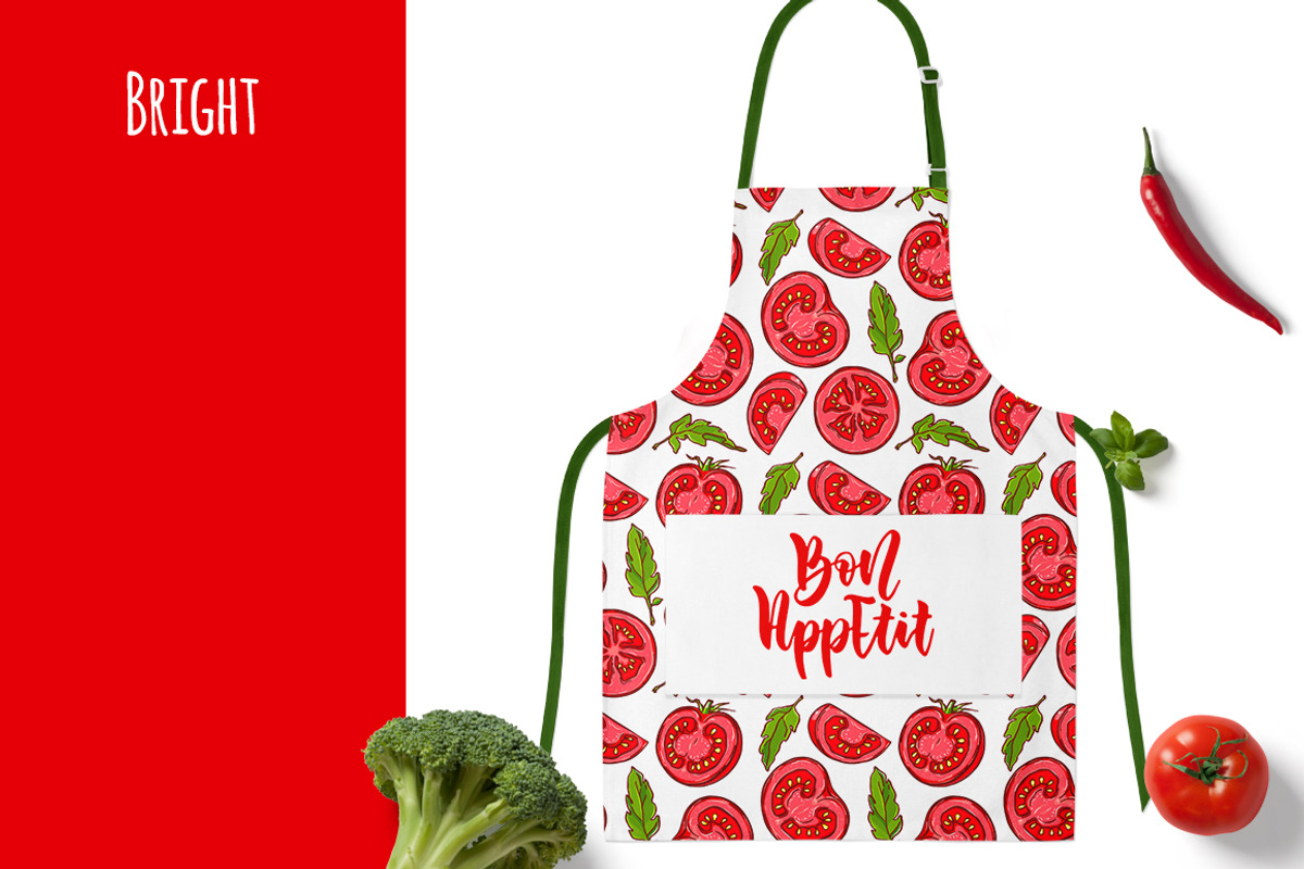 Vegetable set (+patterns and cards), a Food Illustration by rubinat (Photo 4 of 8)