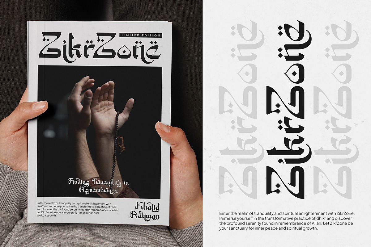 Silaturahmi - Calligraphy Font, a Font by agnyhasyastudio (Photo 4 of 10)