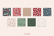 Jolly Christmas Illustrations Set, a Seasonal Illustration by Ola_Mazur (Thumbnail 7 of 8)