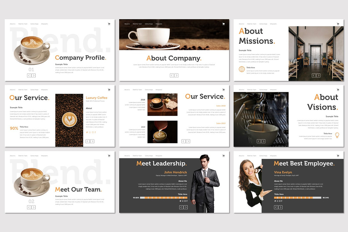 Blend - Keynote Template, a Presentation Template by inspirasign (Photo 3 of 5)
