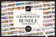 Color Palette Bundle for Procreate, a Palette Add-On by Julia Dreams (Thumbnail 1 of 8)