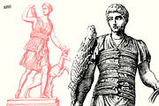 Ancient Rome Illustrated - Part One, an Illustration by Nomad Visuals (Thumbnail 5 of 13)