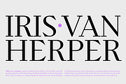 Abstract - Family 50% off, a Serif Font by Los Andes Type (Thumbnail 9 of 15)