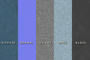 Cloth Pack (Tileable), a Textures & Material 3D Model by Fiat Lux (Thumbnail 3 of 5)