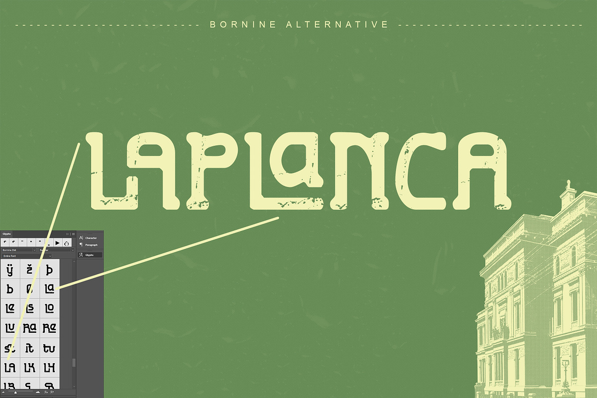 Bornine display typeface family, a Slab Serif Font by greatypes studio (Photo 4 of 15)