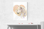 The Love Horse Set, an Illustration by Jen Digital Art (Thumbnail 9 of 10)
