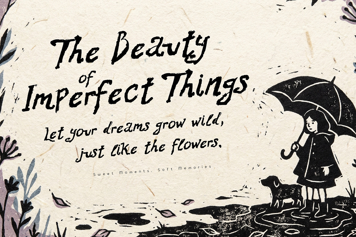 Wanipro Fercro - Made of Dreams, a Handwritten Font by HypeWorksCo (Photo 6 of 14)