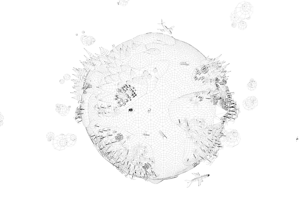 Cartoon Lowpoly Earth Planet 2 UVW, an Environmental 3D Model by Anton Moek (Photo 6 of 7)
