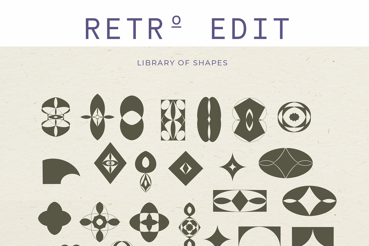 Retro Gradient Abstract Bundle, a Texture Illustration by Laras Wonderland (Photo 23 of 24)