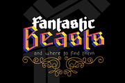 Ravenholm family, a Blackletter Font by NREY (Thumbnail 4 of 7)