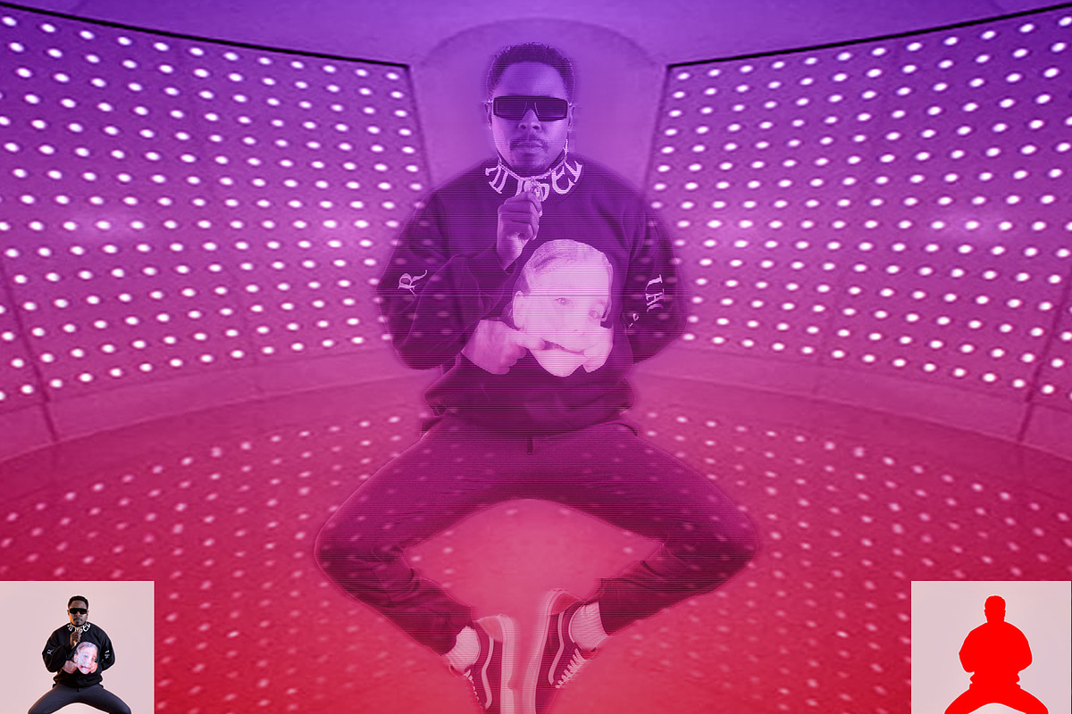 Retro Hologram Effect PS Action, an Action Add-On by Studio Retouch (Photo 4 of 12)