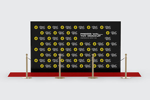 Press Wall Mockup