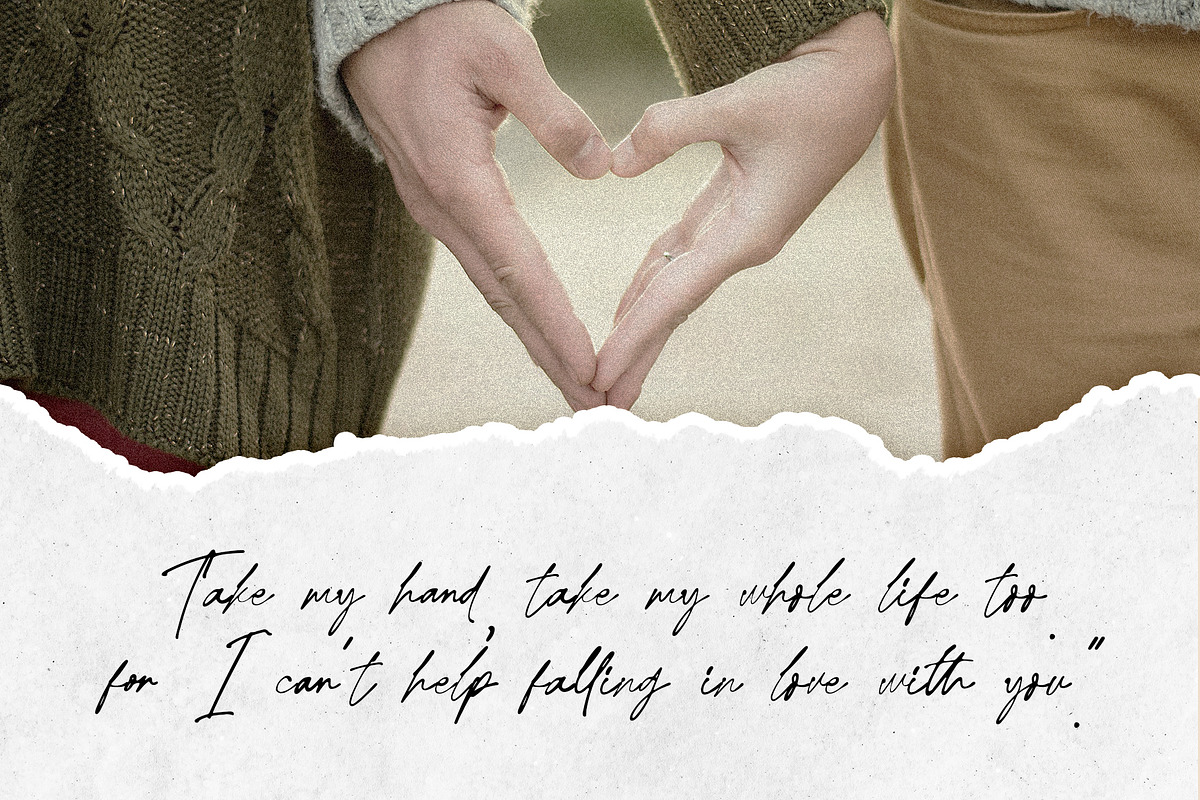 Belandia Signature, a Script Font by MJB Letters (Photo 9 of 11)