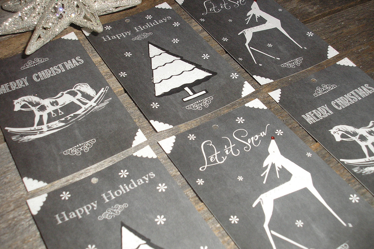 Vintage Christmas Elements preview 3