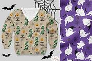 Boo DINO Halloween collection, a Seasonal Illustration by owlasya (Thumbnail 8 of 10)