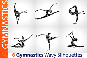 Rhythmic Gymnastics with Clubs set