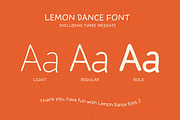 Lemon Dance Handwriting, a Handwritten Font by 24Design Studios (Thumbnail 7 of 7)