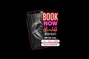 Instagram Booking Flyer Template, a Social Media Template by Cherry Paper Co (Thumbnail 2 of 2)