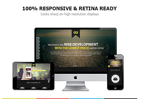 Onepage Portfolio Joomla Template