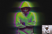 Ultra Neon Hologram FX Ps Action, an Action Add-On by Studio Retouch (Thumbnail 2 of 14)