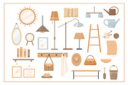 Home plants in cozy interiors, an Illustration by Elena Istomina (Thumbnail 6 of 10)