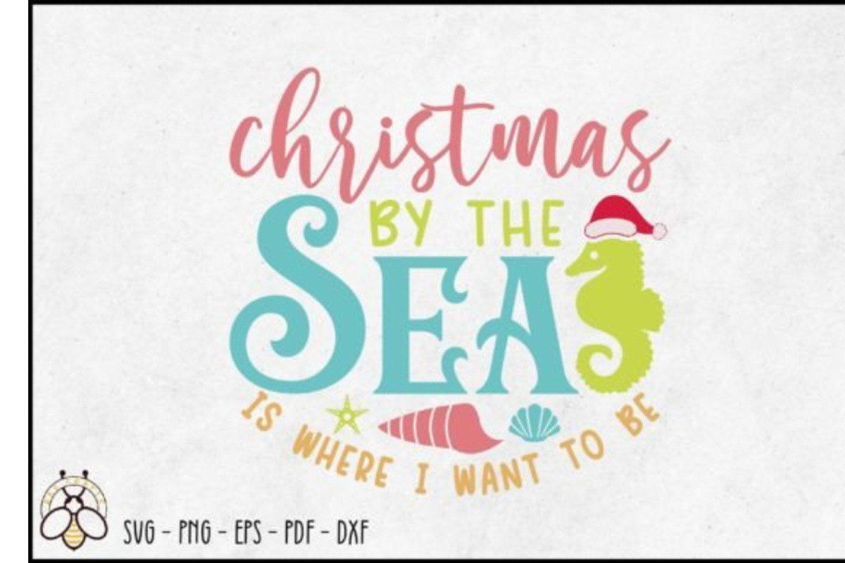 Christmas Beach SVG Bundle, an Object Graphic by BeeCraftR (Photo 10 of 13)