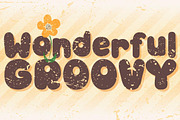 Wonderful Groovy - Handwritting, a Handwritten Font by Charmingbear59.design (Thumbnail 1 of 5)
