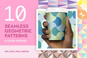 10x5 Seamless Geometric Patterns