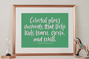 Sunyplay Peachy - Modern Handwritten, a Script Font by stylishtype.co (Thumbnail 11 of 20)