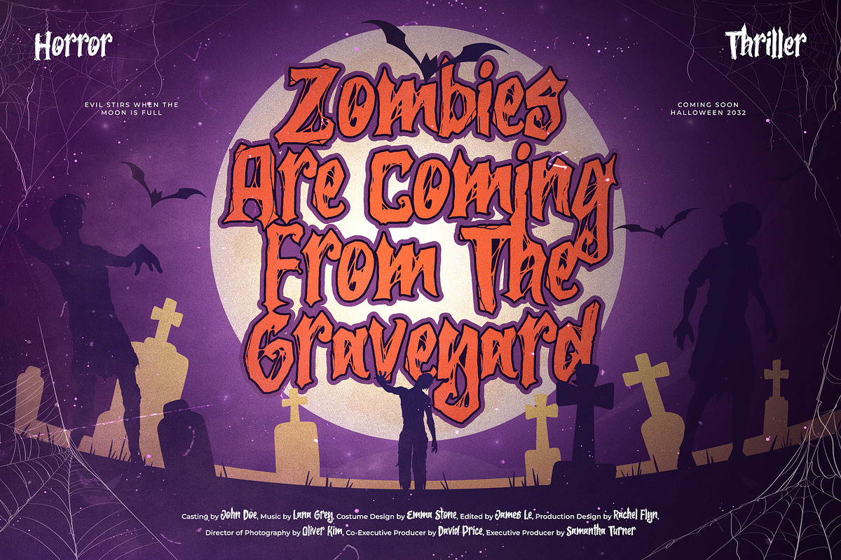 Rotten Spirits, a Font by agnyhasyastudio (Photo 7 of 10)