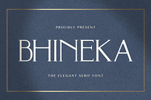 BHINEKA - Elegant Serif Font