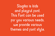 Slogika - Kids Font, a Sans Serif Font by Iqsiart Studio (Thumbnail 4 of 6)
