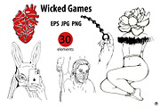 Wicked games, a Person Illustration by Olillia (Thumbnail 3 of 6)
