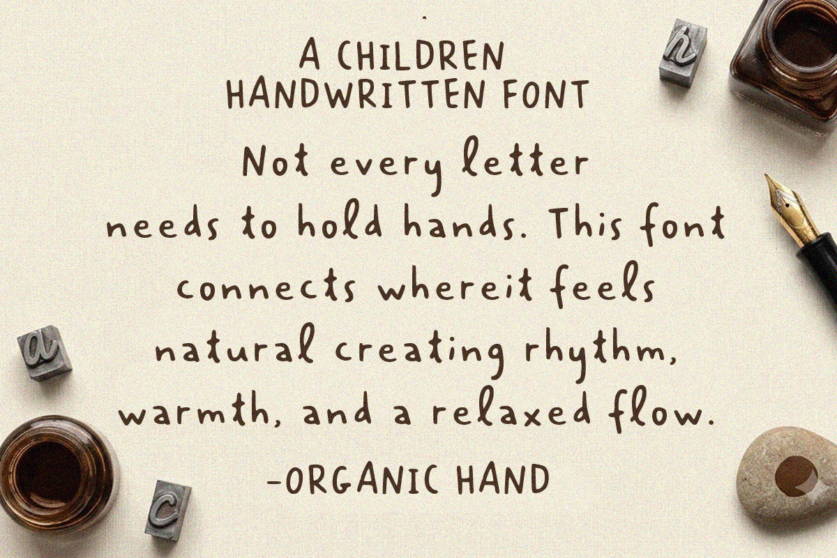 Madilog – A Playful Children Font, a Handwritten Font by Struggle Studio (Photo 8 of 8)