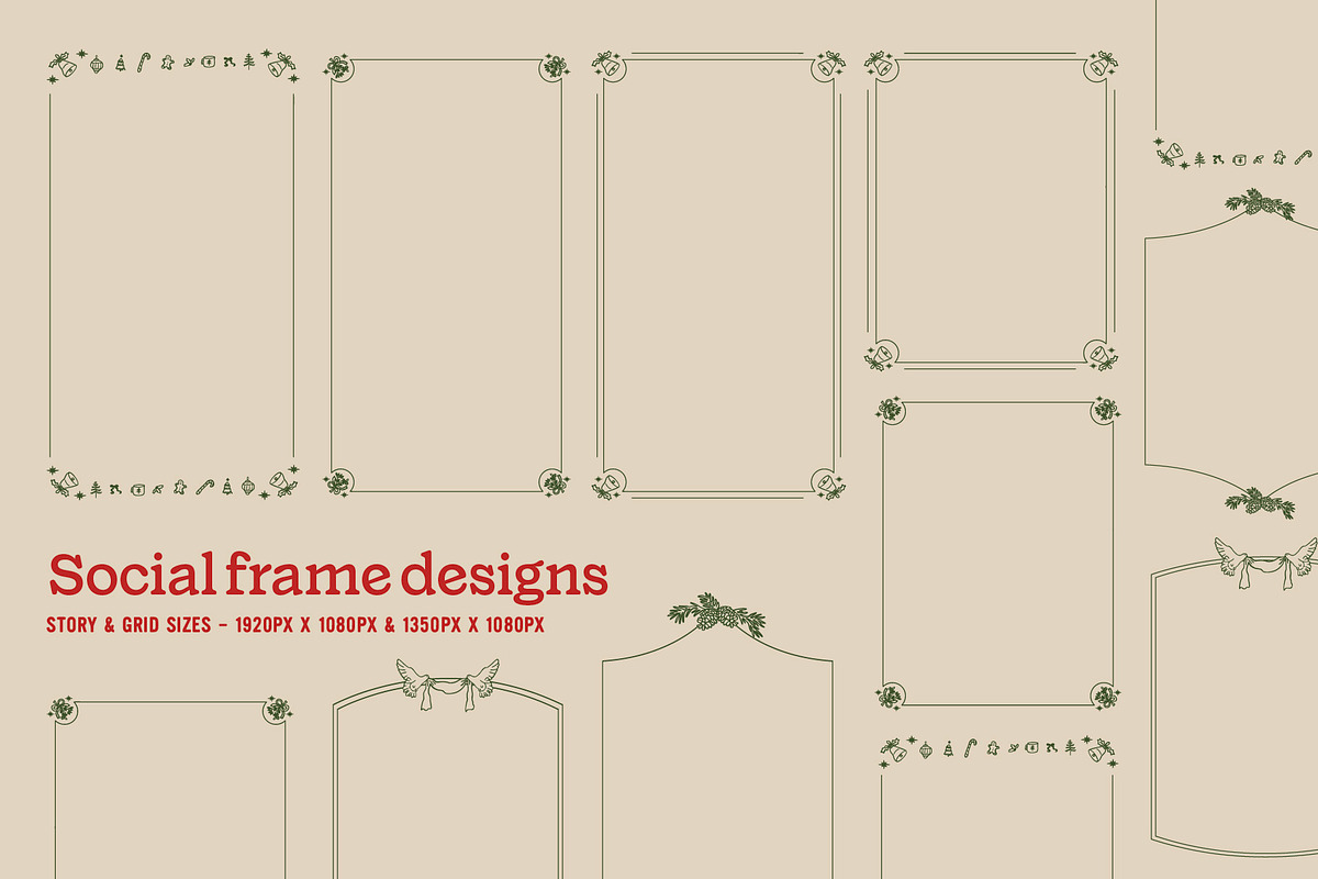 Hand-Drawn Christmas Illustrations, a Seasonal Illustration by Nixon Design (Photo 4 of 9)