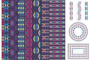 25 Aztec Ethnic Motif Asset, a Pattern Graphic by Pikgura (Thumbnail 2 of 3)