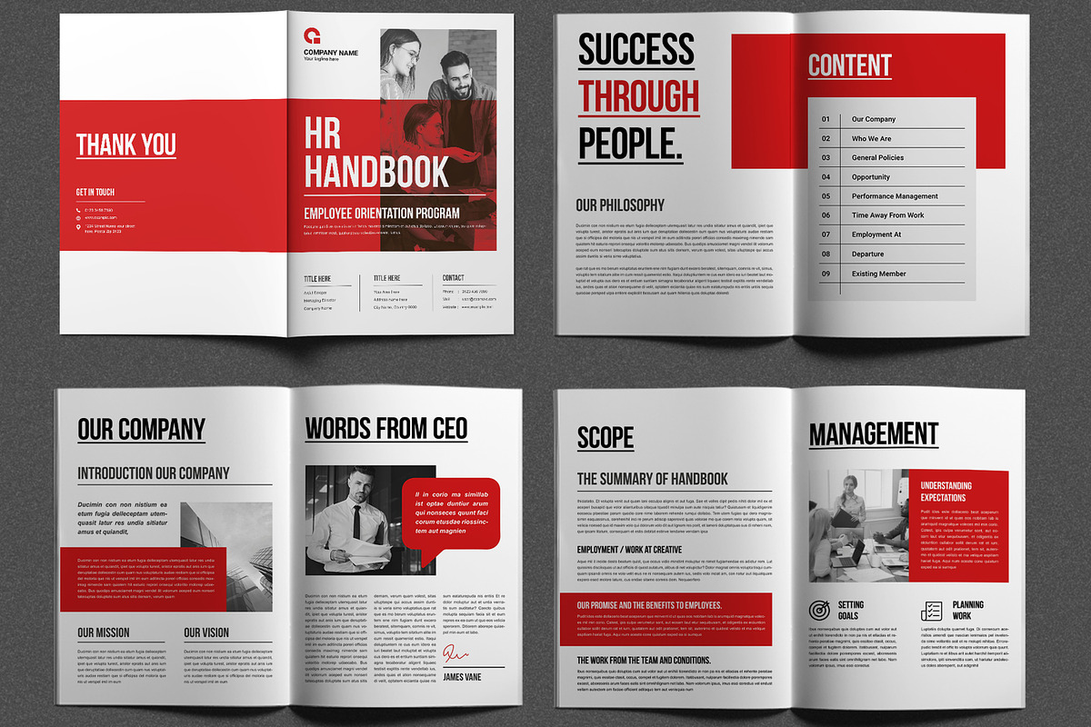 HR Handbook Template