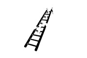 50 Broken Ladder Silhouette Bundle, an Illustration by Designs_River (Thumbnail 38 of 51)