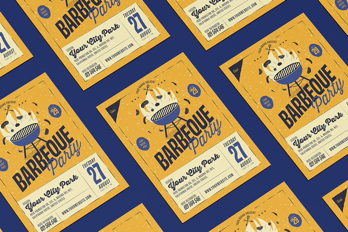 BBQ Party Flyer 02, a Flyer Template by FathurFateh (Photo 3 of 6)