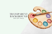 Art & Craft Supplies Clipart Set, an Object Graphic by Printable Pretty Studio (Thumbnail 3 of 5)