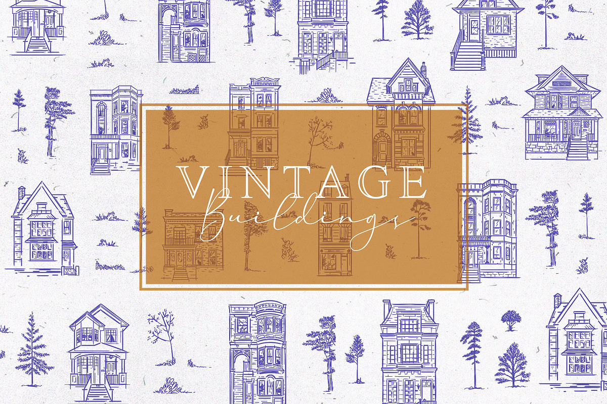 Vintage buildings, an Illustration by Anna (Photo 1 of 6)