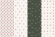 Mathilda Seamless Floral Patterns, a Pattern Graphic by Emilie Cliche (Thumbnail 8 of 9)