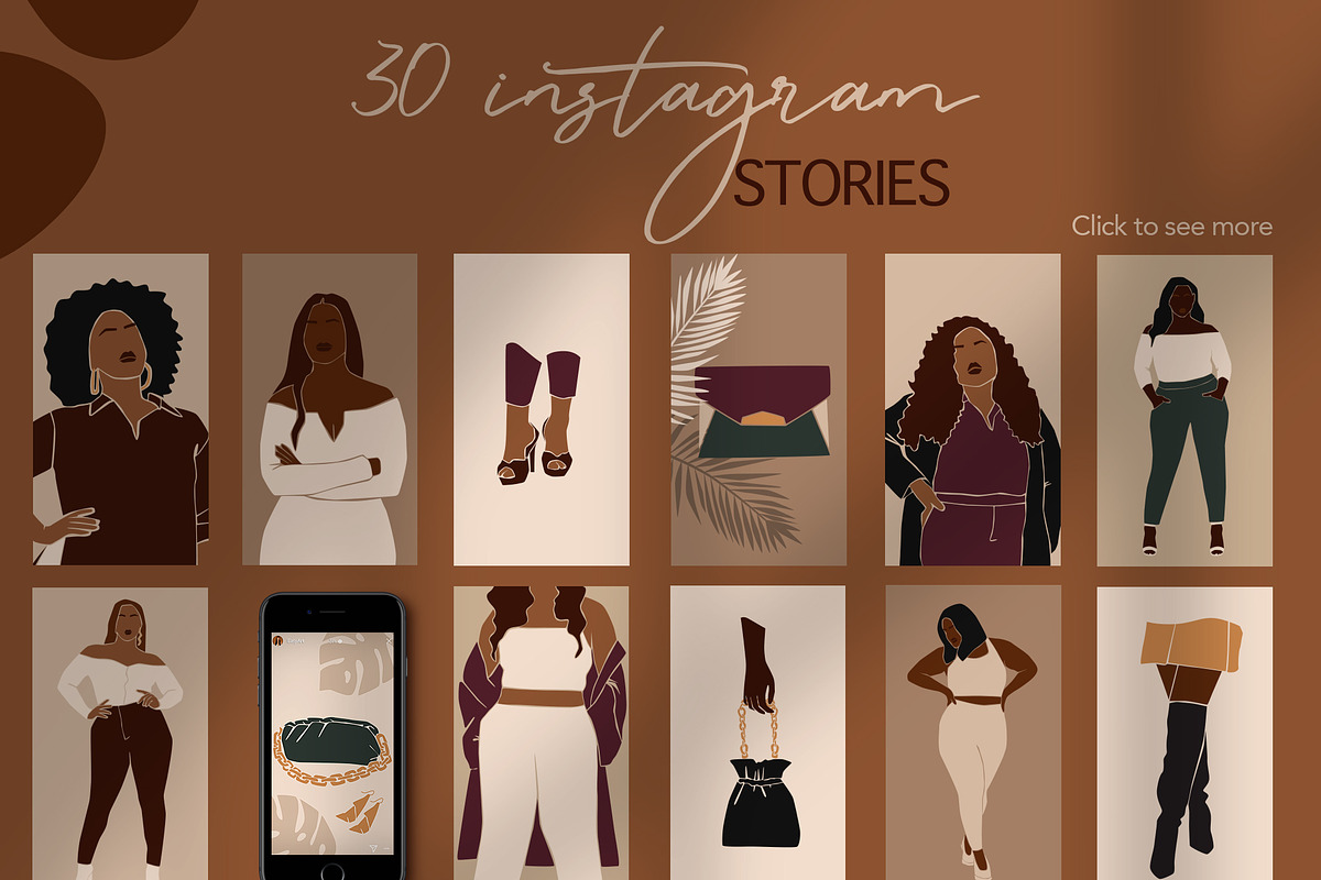 Plus size women, a Decorative Illustration by EasyArt (Photo 6 of 10)