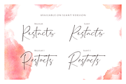 Restacts – Handwritten Script Font, a Script Font by RedyStudio (Thumbnail 4 of 18)